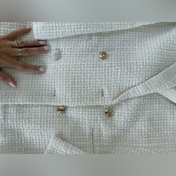 Anine Bing Boucle Jasmine Blazer Size Small - Picture 9 of 12